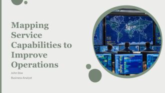 Mapping Service Capabilities To Improve Operations PPT Presentation AT