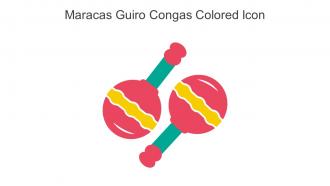 Maracas Guiro Congas Colored Icon In Powerpoint Pptx Png And Editable Eps Format