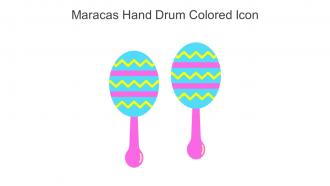 Maracas Hand Drum Colored Icon In Powerpoint Pptx Png And Editable Eps Format