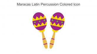 Maracas Latin Percussion Colored Icon In Powerpoint Pptx Png And Editable Eps Format