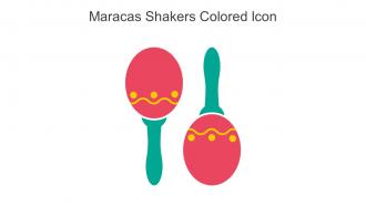 Maracas Shakers Colored Icon In Powerpoint Pptx Png And Editable Eps Format