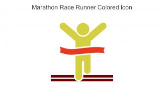 Marathon Race Runner Colored Icon In Powerpoint Pptx Png And Editable Eps Format