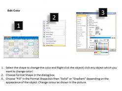 March 2013 calendar powerpoint slides ppt templates