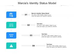 Marcias identity status model ppt powerpoint presentation model introduction cpb