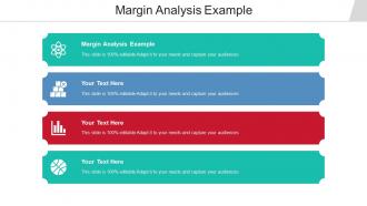Margin Analysis Example Ppt Powerpoint Presentation File Visual Aids Cpb