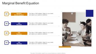Marginal Benefit Equation In Powerpoint And Google Slides Cpb
