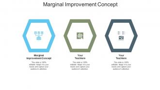 Marginal improvement concept ppt powerpoint presentation summary show cpb