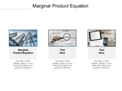 Marginal product equation ppt powerpoint presentation infographics ideas cpb