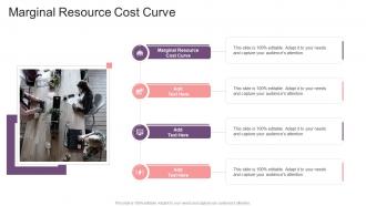 Marginal Resource Cost Curve In Powerpoint And Google Slides Cpb