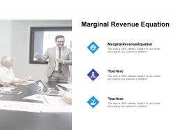 Marginal revenue equation ppt powerpoint presentation model inspiration cpb