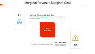 Marginal Revenue Marginal Cost Ppt Powerpoint Presentation Example Cpb