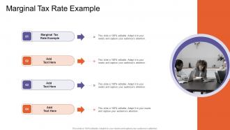 Marginal Tax Rate Example In Powerpoint And Google Slides Cpb