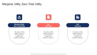 Marginal Utility Zero Total Utility In Powerpoint And Google Slides Cpb