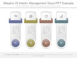 Margins of interim management good ppt example