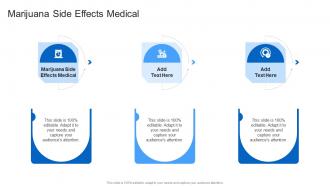 Marijuana Side Effects Medical In Powerpoint And Google Slides Cpb