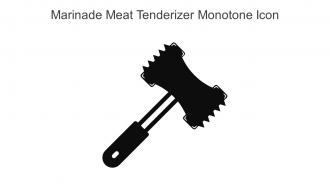Marinade Meat Tenderizer Monotone Icon In Powerpoint Pptx Png And Editable Eps Format
