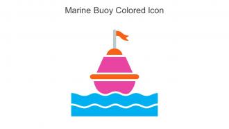 Marine Buoy Colored Icon In Powerpoint Pptx Png And Editable Eps Format