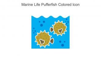 Marine Life Pufferfish Colored Icon In Powerpoint Pptx Png And Editable Eps Format
