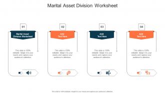 Marital Asset Division Worksheet In Powerpoint And Google Slides Cpb