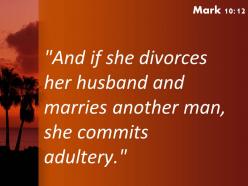 Mark 10 12 her husband and marries another man powerpoint church sermon
