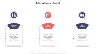 Markdown Retail In Powerpoint And Google Slides Cpb