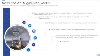 Marker based augmented reality ppt powerpoint presentation layout
