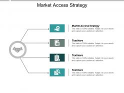 Market access strategy ppt powerpoint presentation inspiration slide download cpb