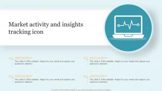 Market Activity And Insights Tracking Icon