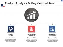 Market Analysis And Key Competitors Ppt Infographics Show