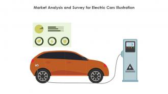 Market Analysis And Survey For Electric Cars Illustration