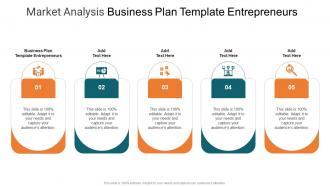 Market Analysis Business Plan Template Entrepreneurs In Powerpoint And Google Slides Cpb