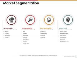 Market Analysis For New Product Powerpoint Presentation Slides