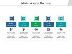 Market analysis overview ppt powerpoint presentation pictures sample cpb
