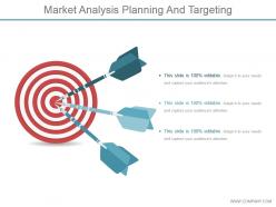 Market analysis planning and targeting ppt background designs
