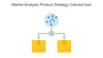 Market Analysis Product Strategy Colored Icon In Powerpoint Pptx Png And Editable Eps Format