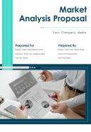 Market analysis proposal sample document report doc pdf ppt
