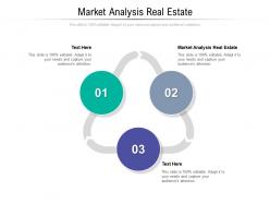 Market analysis real estate ppt powerpoint presentation infographic template aids cpb