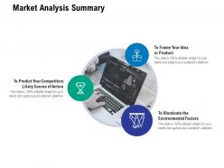 Market analysis summary ppt powerpoint presentation summary portfolio