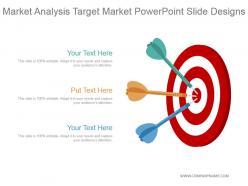 Market analysis target market powerpoint slide designs