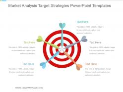 Market analysis target strategies powerpoint templates