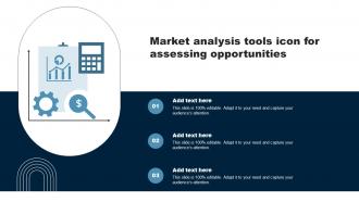 Market Analysis Tools Icon For Assessing Opportunities