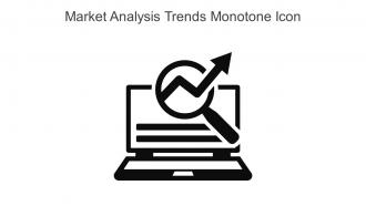 Market Analysis Trends Monotone Icon In Powerpoint Pptx Png And Editable Eps Format