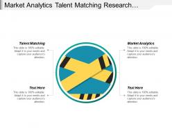 Market analytics talent matching research development function technology