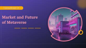 Market And Future Of Metaverse Training Ppt