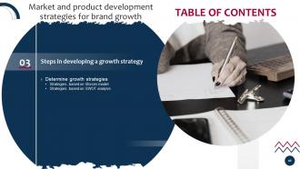 Market And Product Development Strategies For Brand Growth Strategy CD Idea Professional