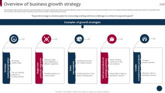 Market And Product Development Strategies Overview Of Business Growth Strategy SS