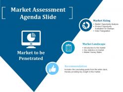Market assessment agenda slide ppt pictures inspiration