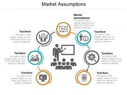 Market assumptions ppt powerpoint presentation outline graphics download cpb