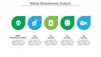 Market attractiveness analysis ppt powerpoint presentation inspiration cpb
