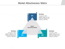 Market attractiveness matrix ppt powerpoint presentation outline cpb